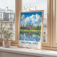 Angkor Wat Poster - Cambodia Wall Art