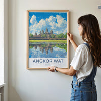 Angkor Wat Poster - Cambodia Wall Art
