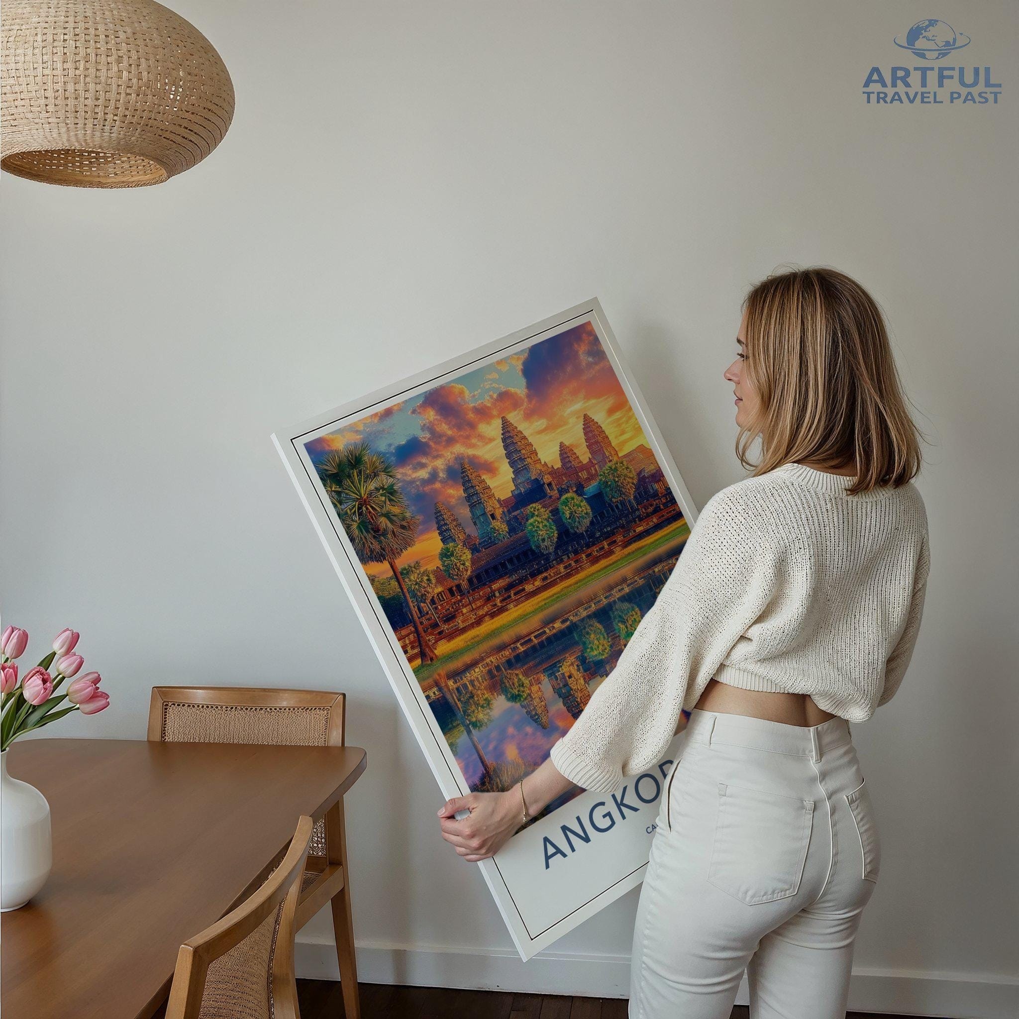 Angkor Wat Poster - Cambodia Wall Art