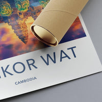 Angkor Wat Poster - Cambodia Wall Art