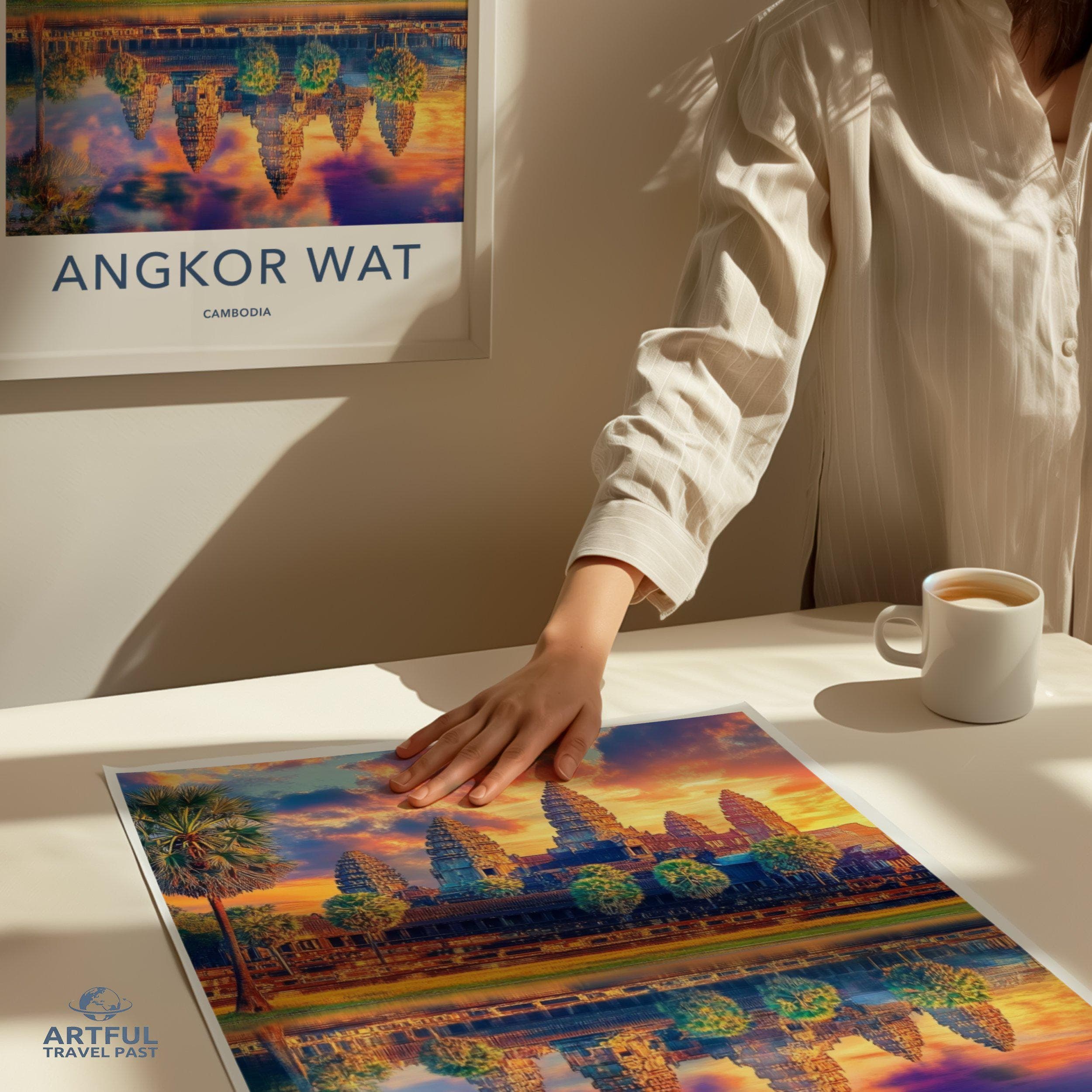Angkor Wat Poster - Cambodia Wall Art