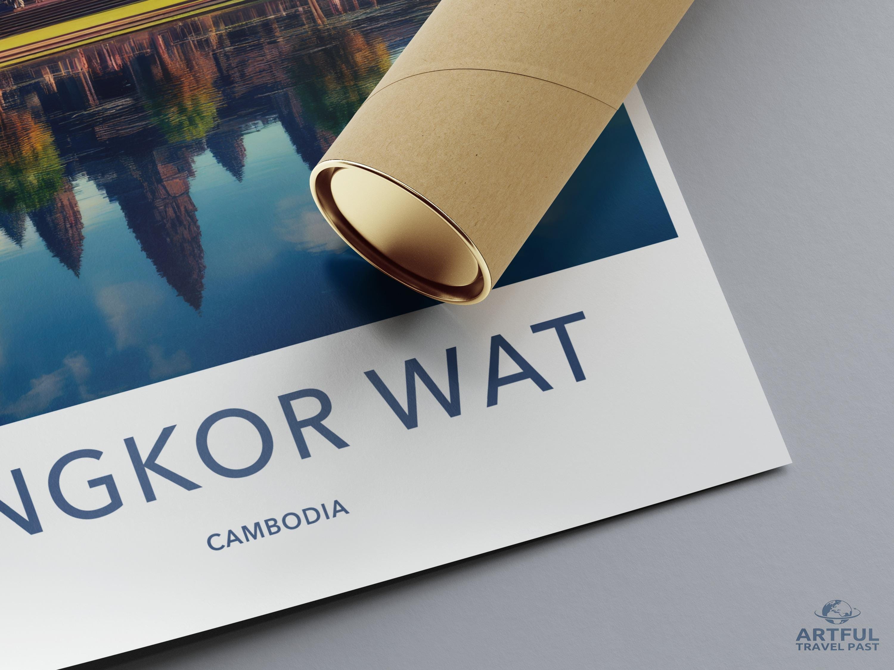 Angkor Wat Poster - Cambodia Wall Art