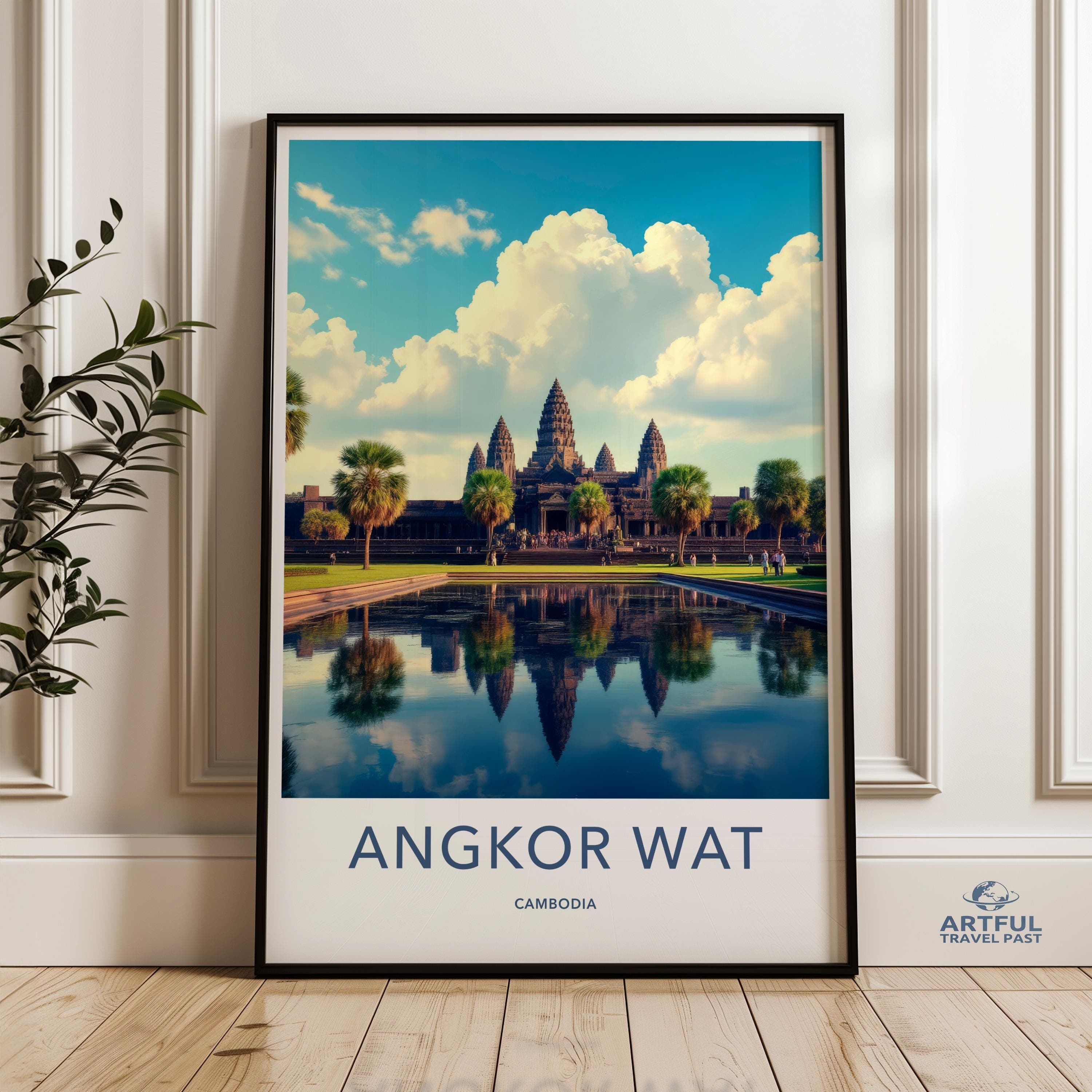 Angkor Wat Poster - Cambodia Wall Art