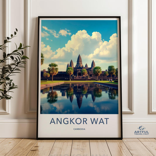 Angkor Wat Poster - Cambodia Wall Art