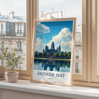 Angkor Wat Poster - Cambodia Wall Art