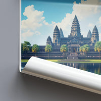 Angkor Wat Poster - Cambodia Wall Art