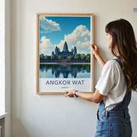 Angkor Wat Poster - Cambodia Wall Art