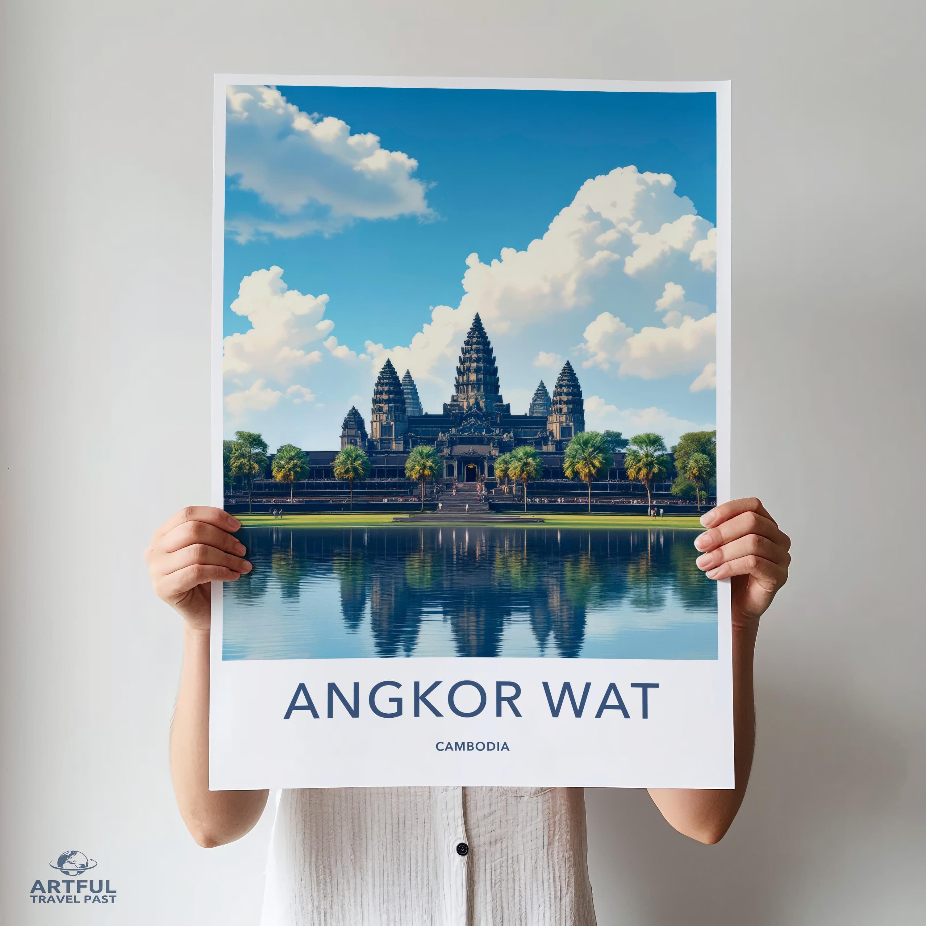 Angkor Wat Poster - Cambodia Wall Art