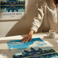 Angkor Wat Poster - Cambodia Wall Art