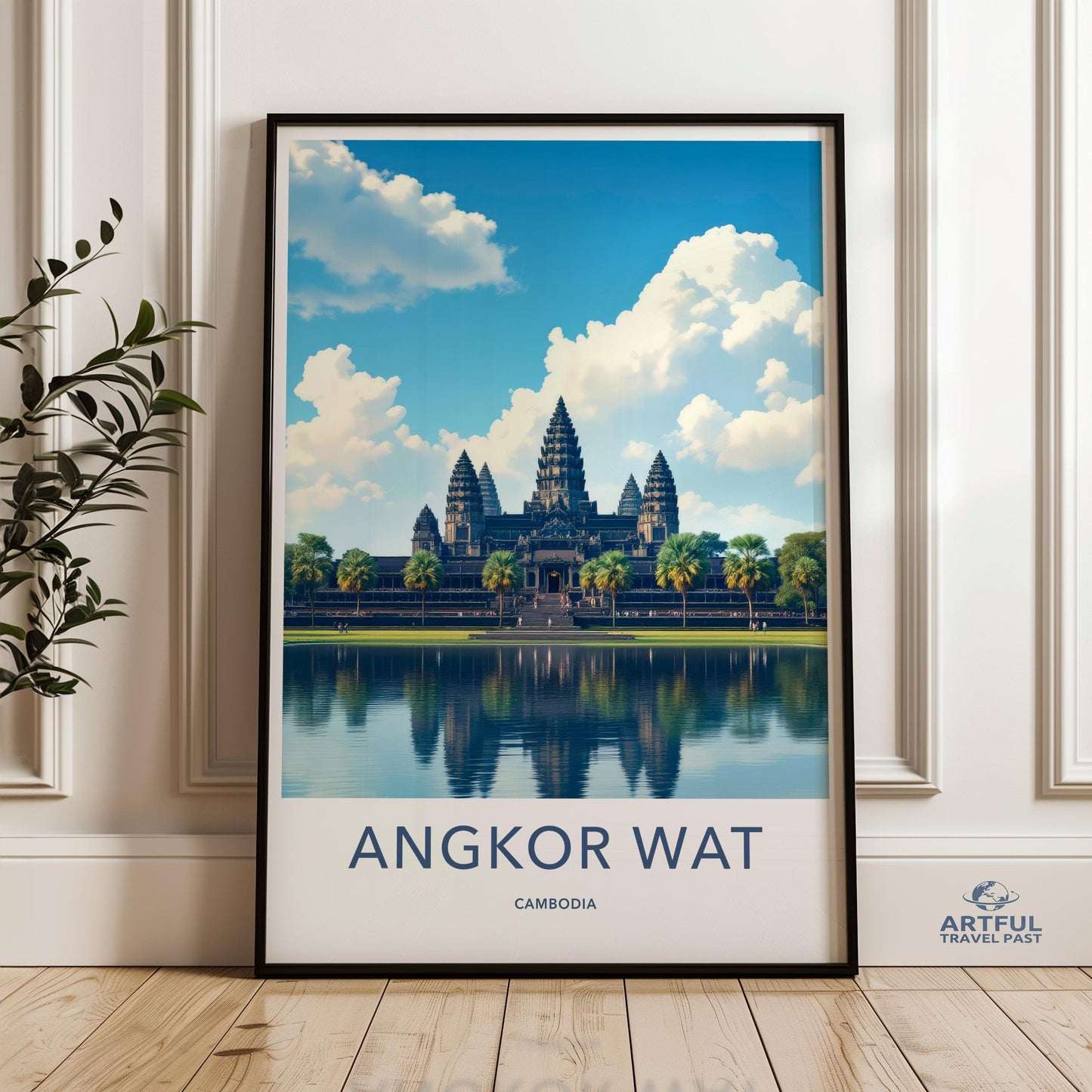 Angkor Wat Poster - Cambodia Wall Art