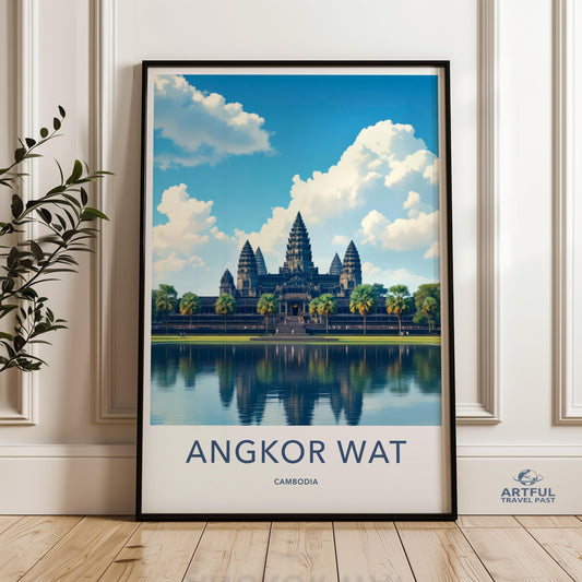 Angkor Wat Poster - Cambodia Wall Art