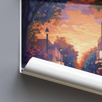 Ann Arbor Poster - Michigan Wall Art