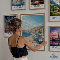 Antofagasta Poster | Chile Wall Art | South America Decor