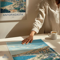 Antofagasta Poster | Chile Wall Art | South America Decor