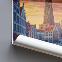 Antwerp Poster - Belgium Wall Art