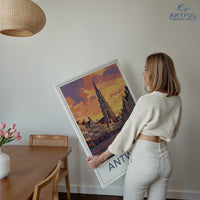 Antwerp Poster - Belgium Wall Art