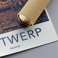 Antwerp Poster - Belgium Wall Art