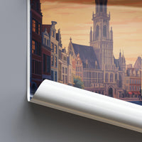 Antwerp Poster | Belgium Wall Art | Europe Decor