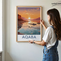 Aqaba Poster - Jordan Wall Art