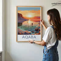 Aqaba Poster - Jordan Wall Art