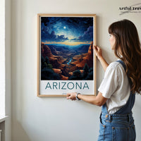Arizona Poster | Grand Canyon National Park | USA Wall Art