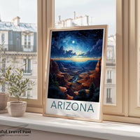 Arizona Poster | Grand Canyon National Park | USA Wall Art