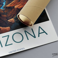 Arizona Poster | Grand Canyon National Park | USA Wall Art