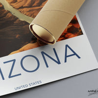 Arizona Poster | Grand Canyon National Park | USA Wall Art