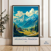 Arunachal Pradesh India Poster