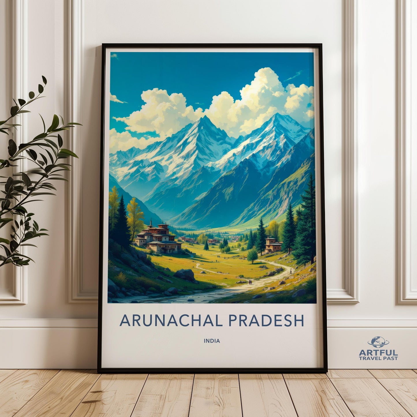 Arunachal Pradesh India Poster