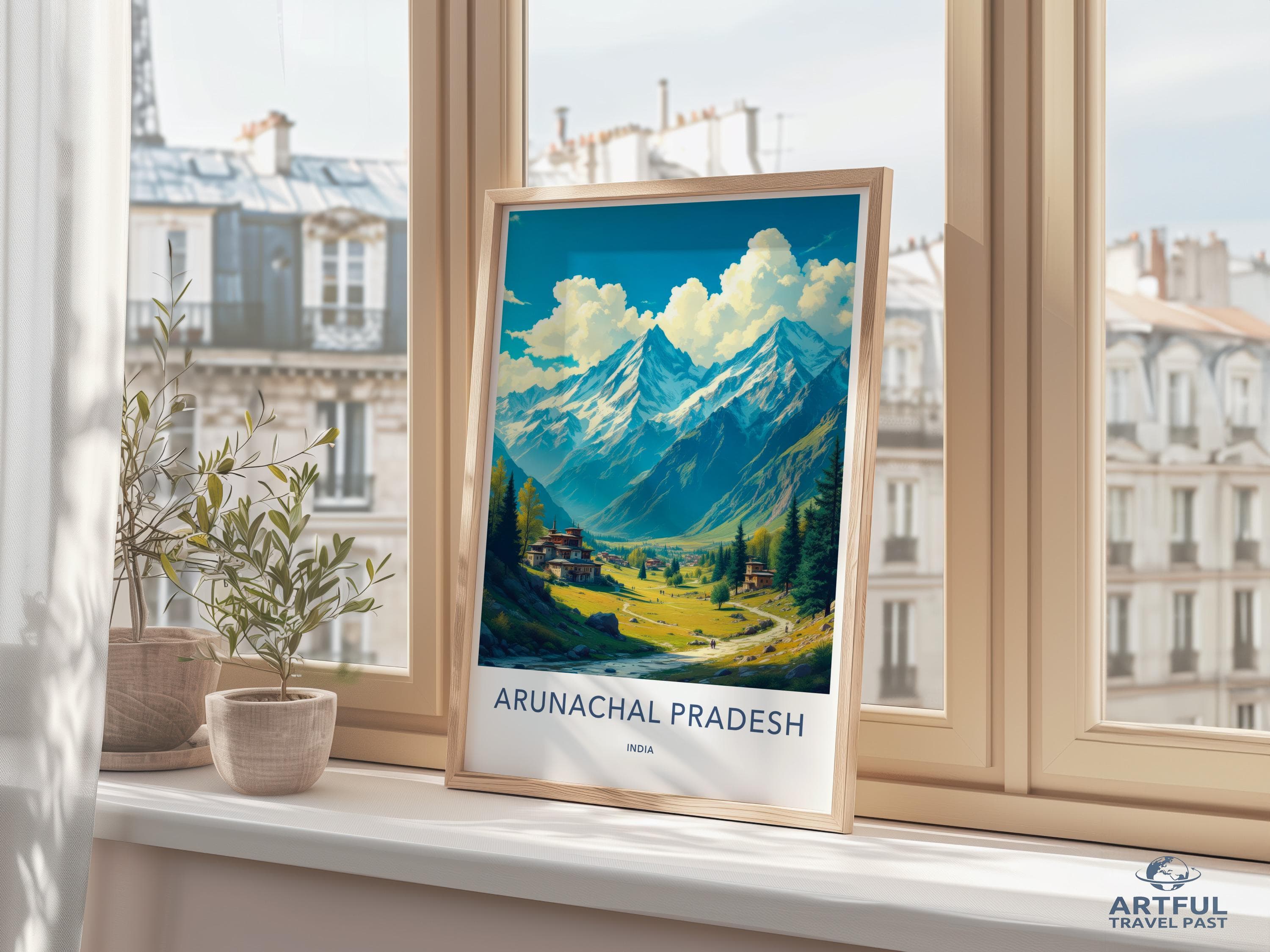 Arunachal Pradesh India Poster