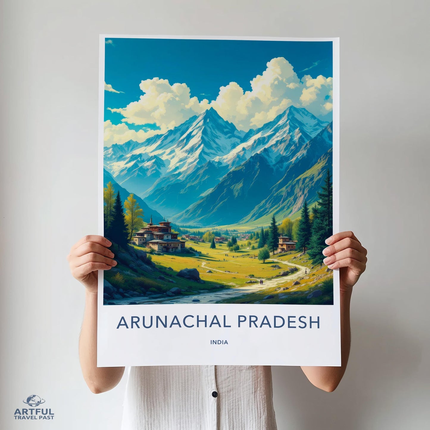 Arunachal Pradesh India Poster