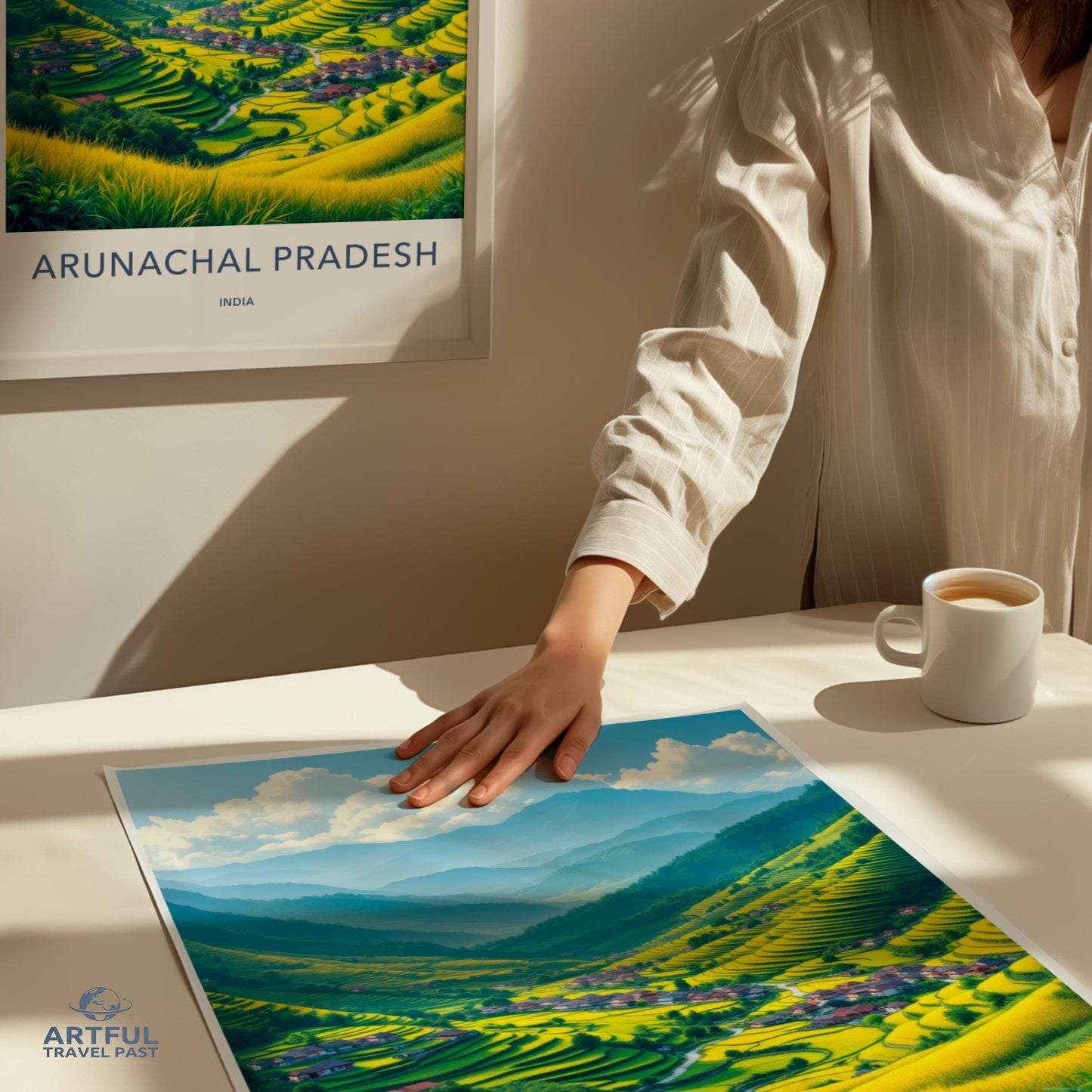 Arunachal Pradesh Poster - India Wall Art