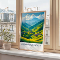Arunachal Pradesh Poster - India Wall Art