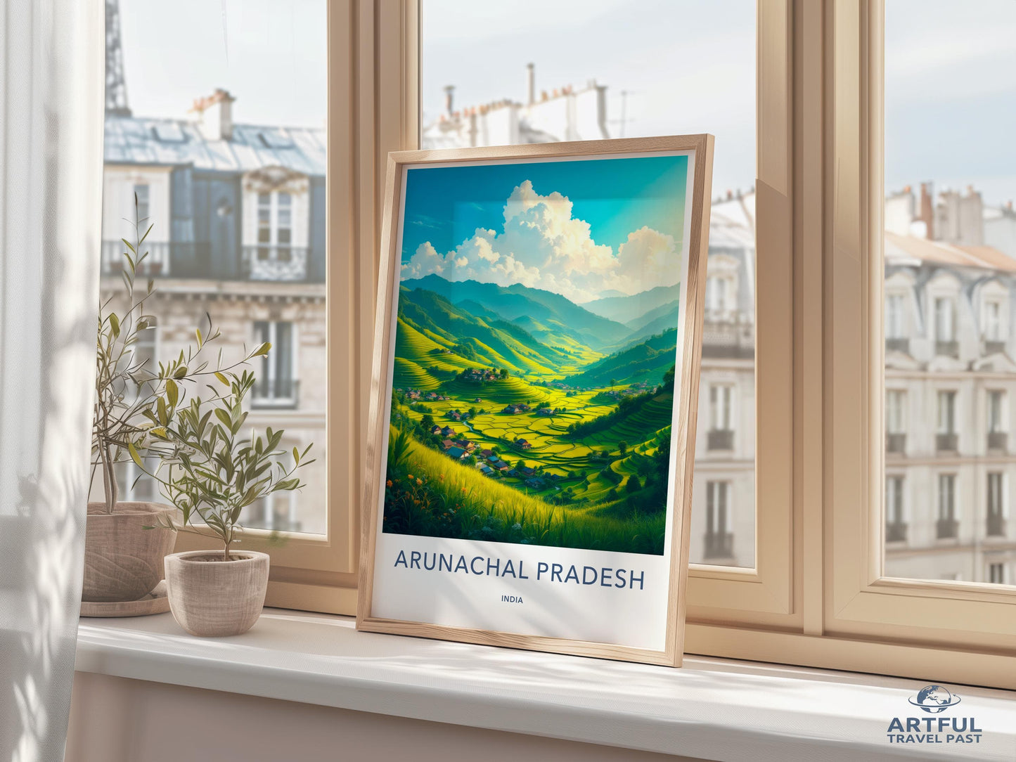 Arunachal Pradesh Poster - India Wall Art