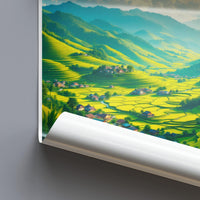 Arunachal Pradesh Poster - India Wall Art
