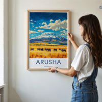 Arusha National Park Poster