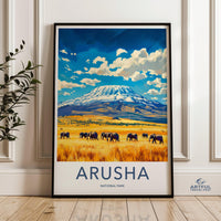 Arusha National Park Poster