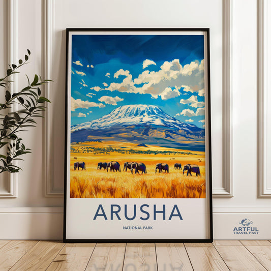 Arusha National Park Poster