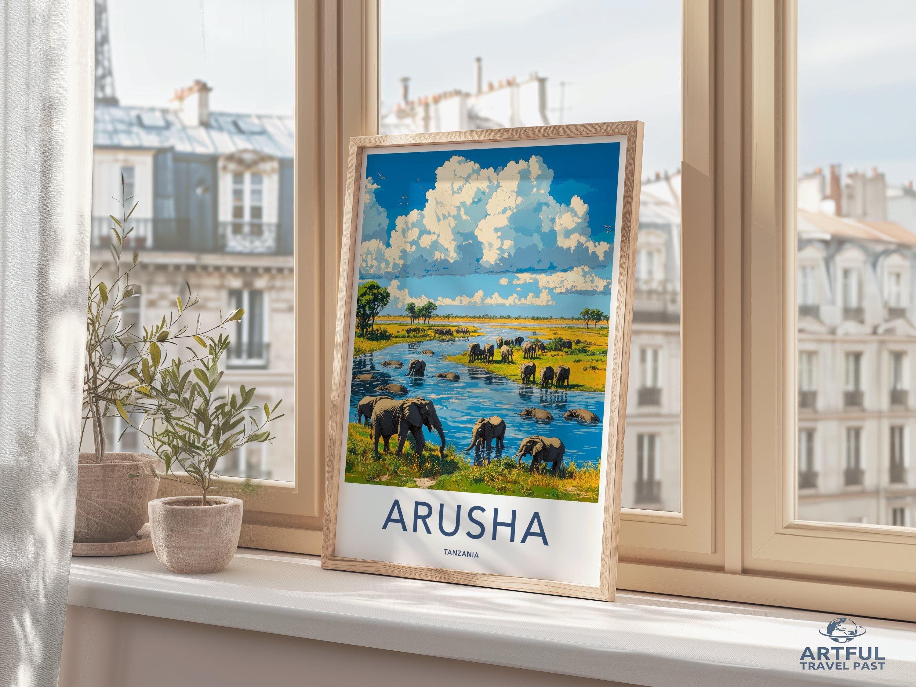Arusha National Park Poster