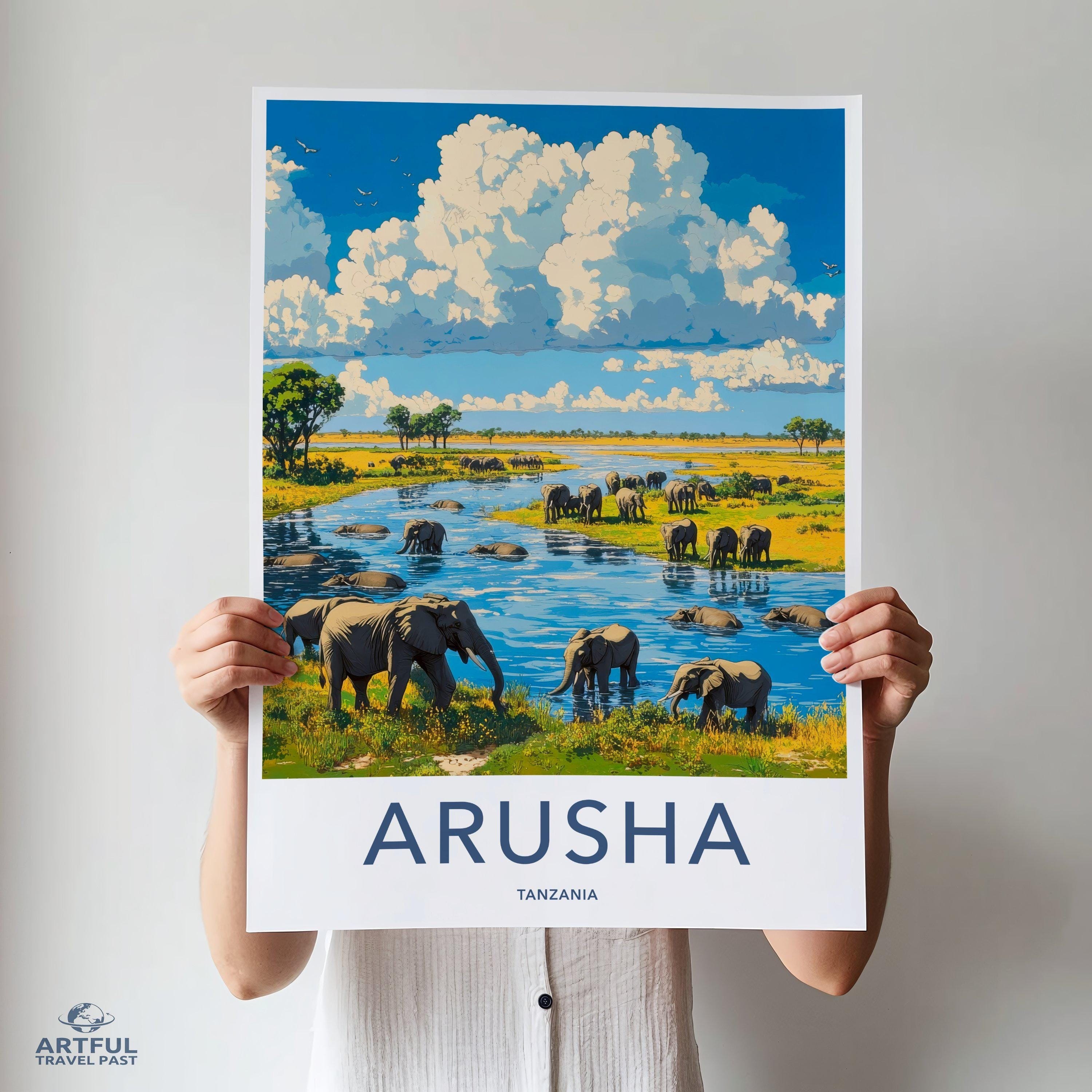 Arusha National Park Poster