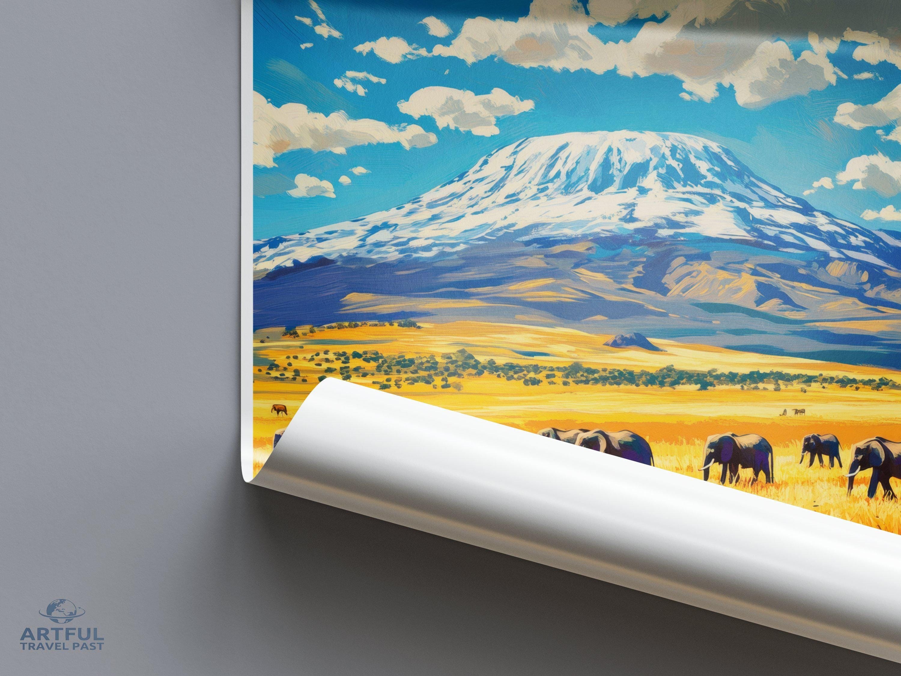 Arusha National Park Poster | Tanzania Wall Art