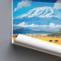 Arusha National Park Poster - Tanzania Wall Art