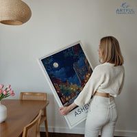 Asheville Poster - North Carolina Wall Art