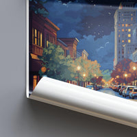 Asheville Poster - North Carolina Wall Art