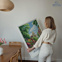 Asheville Poster - North Carolina Wall Art