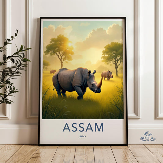 Assam Poster - India Wall Art