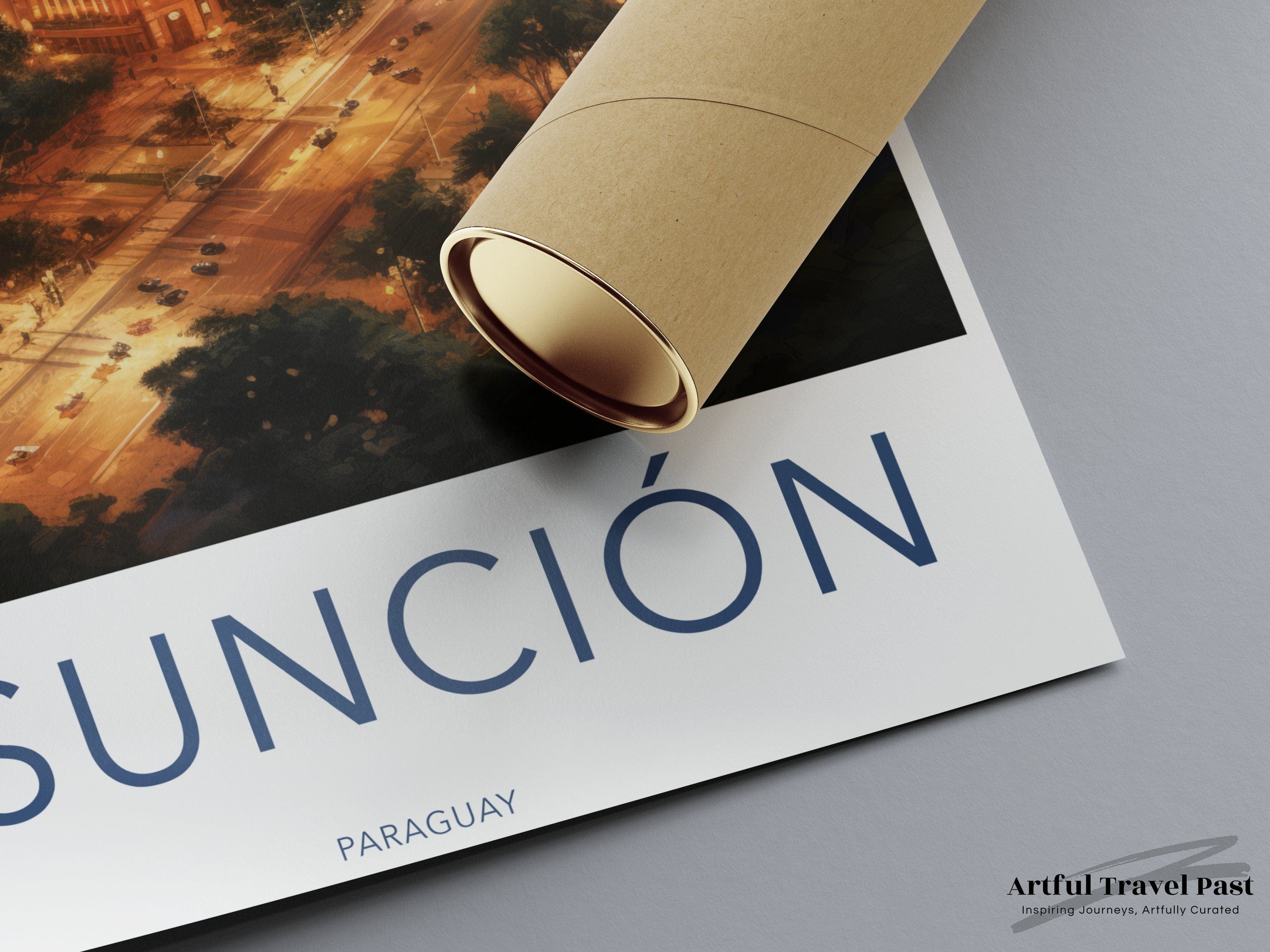 Asunción Poster - Paraguay Wall Art