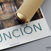 Asunción Poster - Paraguay Wall Art