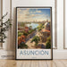 Asunción Poster | Paraguay Wall Art | South America Decor